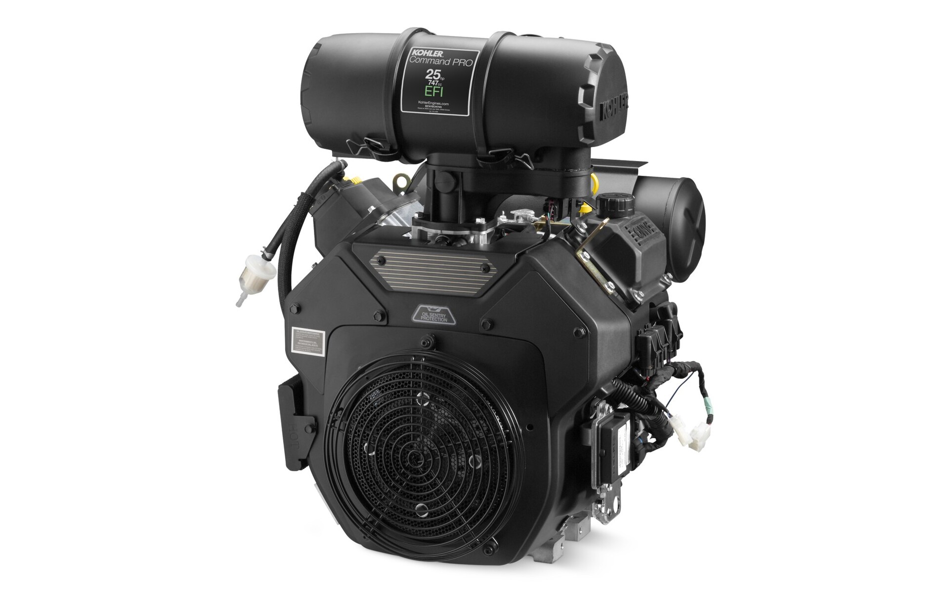 Kohler Command Pro EFI ECH740-3008 V-Twin 25HP Red Roo Spec