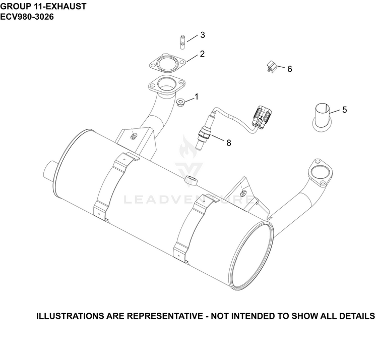 Kohler 2541823-S Oxygen Sensor EFI +ndash M18 x 15