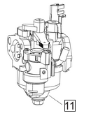 Kohler SH265 Carburettor Assembly +ndash Genuine OEM