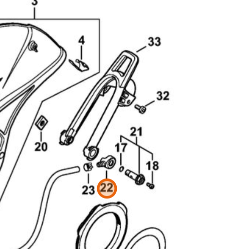 STIHL Water Connector 4238 677 8202  Water Attachment Connector