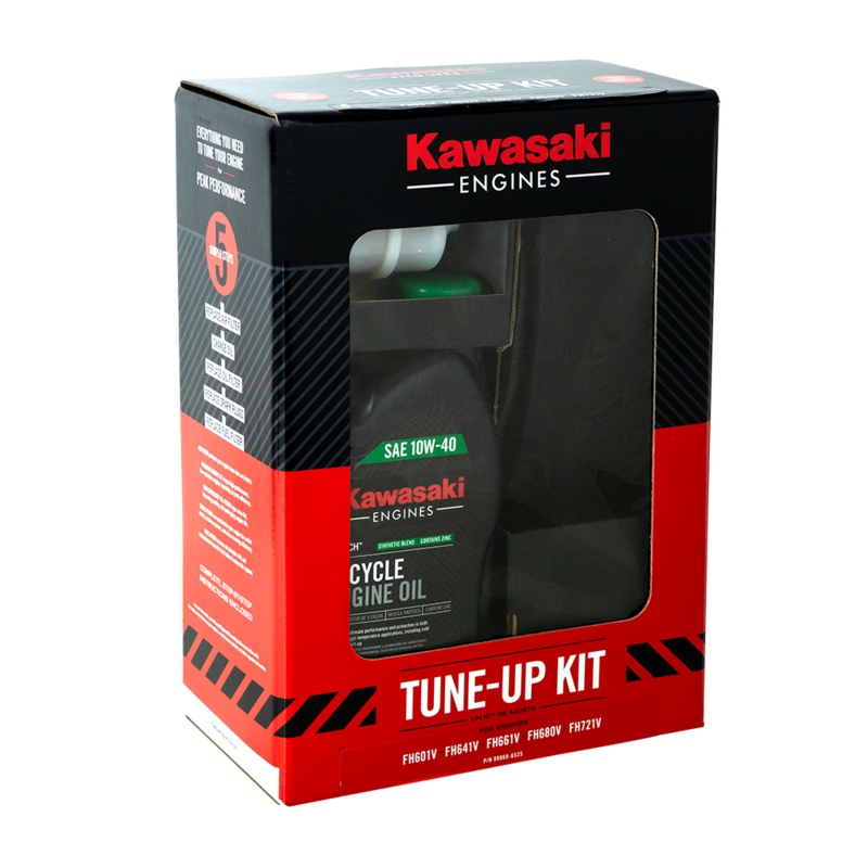 Kawasaki Service Kit 10w40 Fh601v Fh641v Fh680v Fh721v Std Air Filter