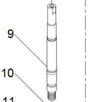 Flextool Submersible Pump Shaft Spindle