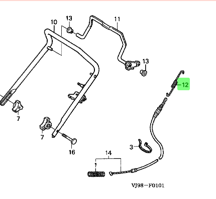 Honda Clutch Drive Spring HRU214215216