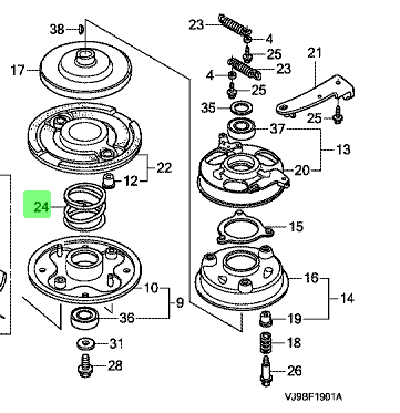 Honda Clutch Spring