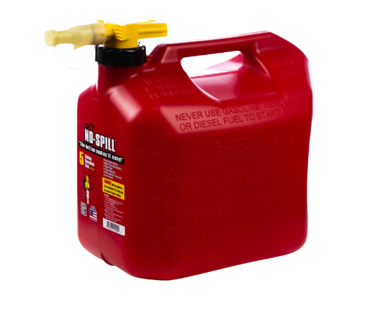 NoSpill 19L Fuel Can Red