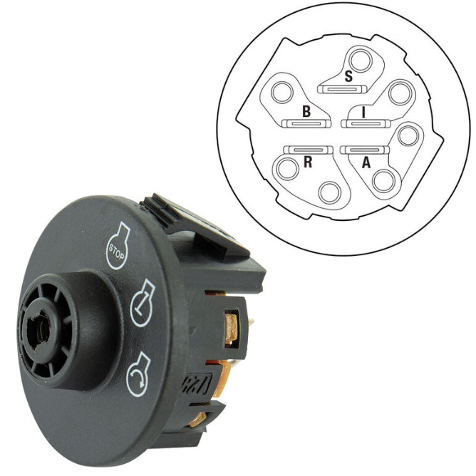 Toro ZMaster Ignition Switch Assembly 1374100