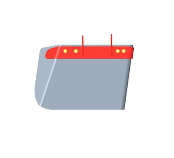 Toro ZMaster Rubber Deflector Assembly 