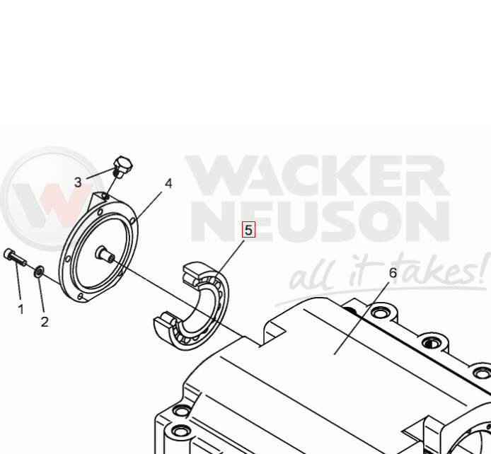 Wacker Neuson Bearing DPU BPU
