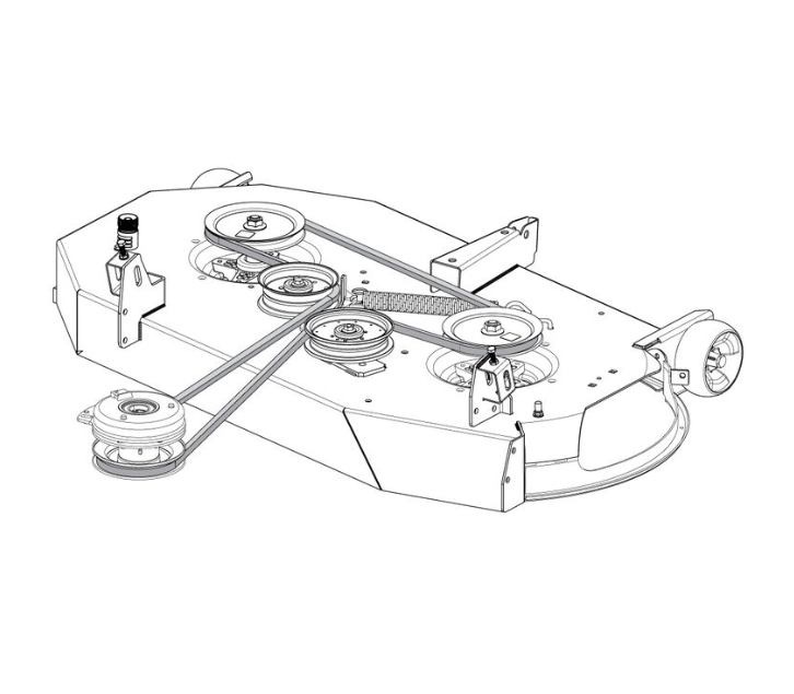 Cub Cadet 46 Inch Cutter Deck VBelt