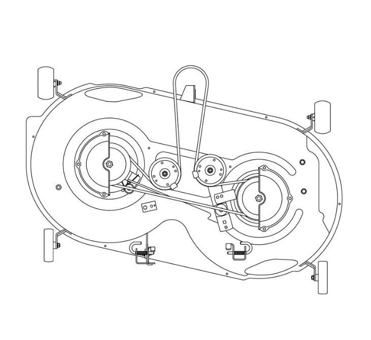 Cub Cadet 46 Inch Cutter Deck VBelt