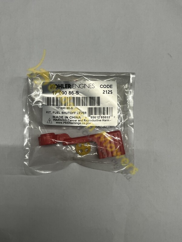 Kohler 1709086-S Genuine Fuel Shutoff Lever Kit